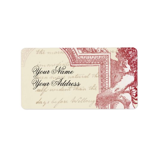 ラズベリーのCherub Frame ラベル (正面)