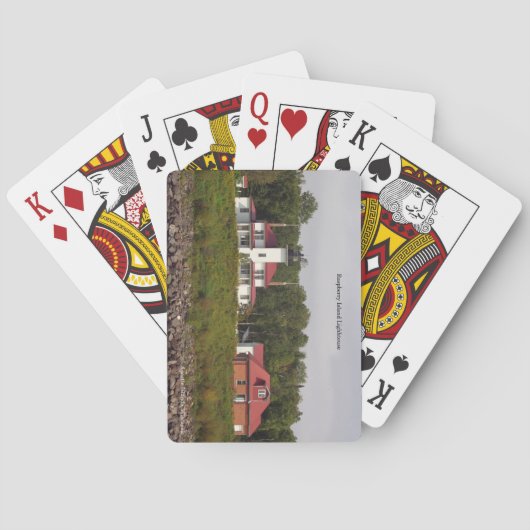 ラズベリーアイランドライトハウス2の遊カードを作成 トランプ (裏面)