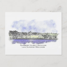 ラズベリーアイランドライトハウス2024はがき