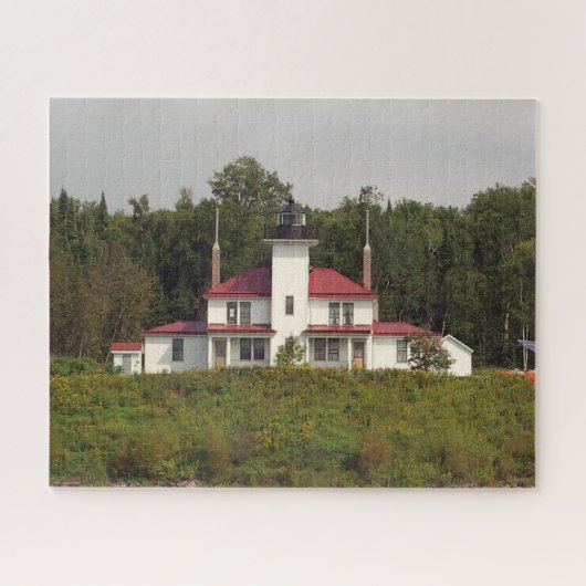 ラズベリーアイランドライトハウス ジグソーパズル (横)