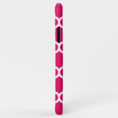 ラズベリーウィットモロッコド#5ネイビー3イニシャルモノグラム Case-Mate iPhoneケース (裏面/右)