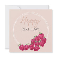 ラズベリーウォーターカラーイラストレーション