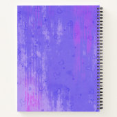 ラズベリーオントップの甘いカップケカスタムーキ ノートブック (裏面)