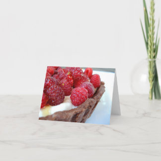 ラズベリーカルダモンのカスタマイズ鋭いメッセージカード- カード