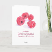 ラズベリーカード カード (裏面)