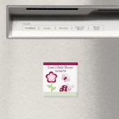 ラズベリーガーデン/ Ladybugベビーシャワーマグネット マグネット (インサイチュ (食洗機))