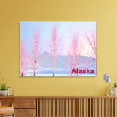 ラズベリークレメ樺の木 キャンバスプリント (インサイチュ (リビング))