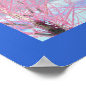 ラズベリークレメ樺の木 ポスター (角)