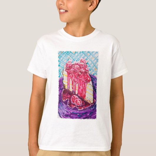 ラズベリーケーキ Tシャツ (正面)