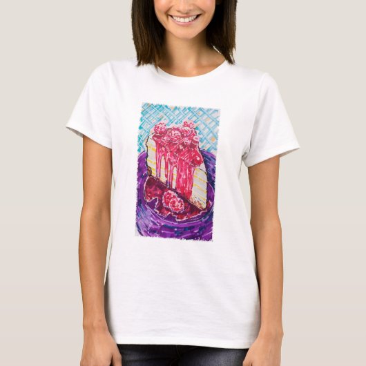 ラズベリーケーキ Tシャツ (正面)