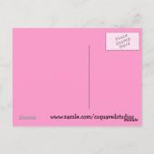 ラズベリーシャーベットはがき ポストカード (裏面)