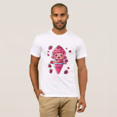 ラズベリーシャーベット かわいい Tシャツ (正面フル)