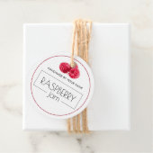 ラズベリージャムカスタム製品ラベルつるラベル フェイバータグ (インサイチュ)