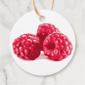 ラズベリージャムカスタム製品ラベルつるラベル フェイバータグ (裏面)