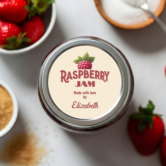 ラズベリージャム ラウンドシール