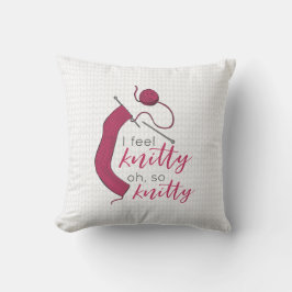 ラズベリージャ感じムIニットティOh So Nitty クッション