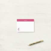 ラズベリージャ感じムIニットティOh So Nitty ポストイット (デスク上)