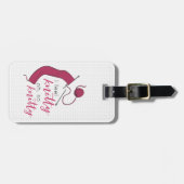 ラズベリージャ感じムIニットティOh So Nitty ラゲッジタグ (正面横)