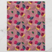 ラズベリースクラップブック紙 (正面)