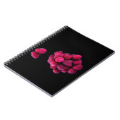 ラズベリースチルライフ ノートブック (左側)