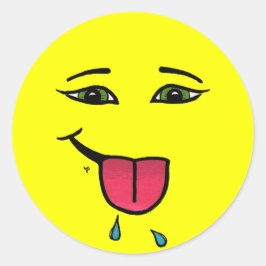 ラズベリーステッカー ラウンドシール