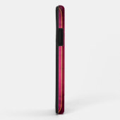 ラズベリーストライプ金ゴールドモダンモノグラムIPHONE 5ケース Case-Mate iPhoneケース (裏面/右)