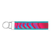 ラズベリーダイクロイックゲル リストバンドキーホルダー (鍵左)