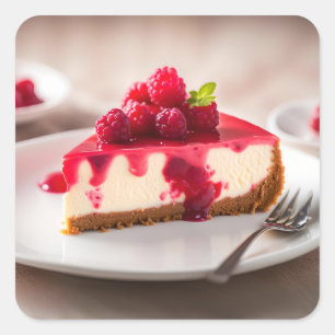 ラズベリーチーズケーキ スクエアシール