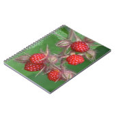 ラズベリーノートブック ノートブック (左側)