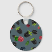 ラズベリーパターン2 キーホルダー (裏面)