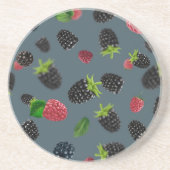 ラズベリーパターン2 コースター (正面)