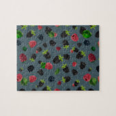 ラズベリーパターン2 ジグソーパズル (横)