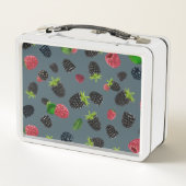 ラズベリーパターン2 メタルランチボックス (裏面)