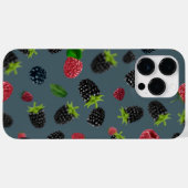 ラズベリーパターン2 Case-Mate iPhoneケース (裏面 (横))