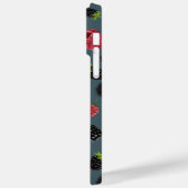 ラズベリーパターン2 Case-Mate iPhoneケース (裏面 / 左)