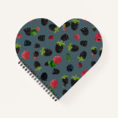 ラズベリーパターン ノートブック (正面)