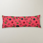 ラズベリーパターン ボディピロー (裏面)