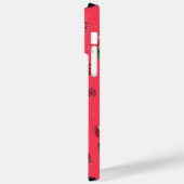 ラズベリーパターン Case-Mate iPhoneケース (裏面 / 左)