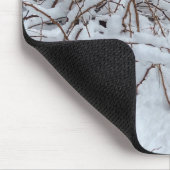 ラズベリーパッチの雪 – - マウスパッド (コーナー)