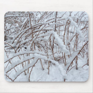 ラズベリーパッチの雪 – - マウスパッド