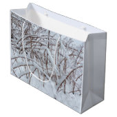 ラズベリーパッチの雪 – - ラージペーパーバッグ (正面アングル)