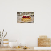 ラズベリーパンケーキ ポスター (キッチン)