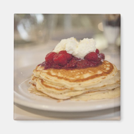 ラズベリーパンケーキ マグネット (正面)