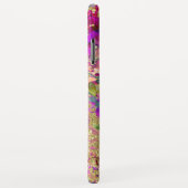 ラズベリーピンクの水彩フラワーブーケ Case-Mate iPhoneケース (裏面/右)