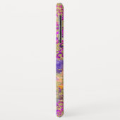 ラズベリーピンクの水彩フラワーブーケ Case-Mate iPhoneケース (裏面/左)