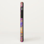 ラズベリーピンクの水彩フラワーブーケ Case-Mate iPhoneケース (裏面/左)