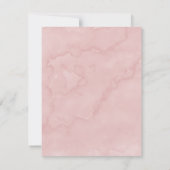 ラズベリーピンクピーニーシャンパンブランチ&バブリーInv 招待状 (裏面)