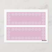 ラズベリーフォックスグローブブックマーク ポストカード (裏面)