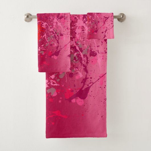 ラズベリーフラージュ バスタオルセット (インサイチュ)