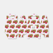 ラズベリーフルーツブランチパーティー フェイバーボックス (折り畳みなし)